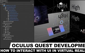 Oculus Quest开发-如何在虚拟现实中与UI交互? 2
