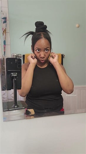 1pack of braiding hair hairstyle #chicagoinfluencer #galentines #4chairstyles #hairathome #vday2026