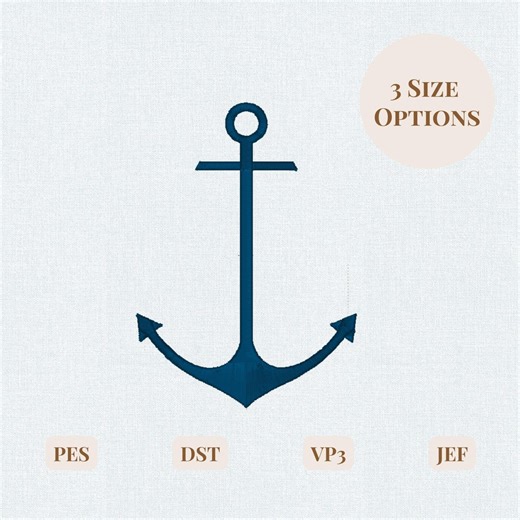 Anchor Machine Embroidery Patterns Design Bundle Nautical Embroidery Design Cute Embroidery Designs Hobby Embroidery Patterns Machine - Etsy