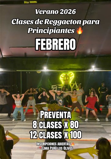 Clases de REGGAETON para principiantes Lima Perú los Olivos🔥 Aprende a bailar desde cero paso a paso🙌🏻 Aprenderás técnica✅ 1 coreografía nueva en cada clase✅ mejorarás la confianza en ti misma y sobre todo disfrutarás bailando🔥 Horarios de Lunes a Sábados Inscripciones abiertas todo el año, Te esperamos‼️ #Reggaeton #clasesdebaile #parati #fyp #clasesdereggaeton