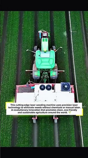 Laser Weeding Machine | Next-Gen Smart Farming Technology 🌱🔫