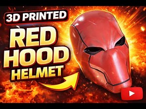 Red Hood Rebirth Cosplay Mask - 3D Printed Build Tutorial