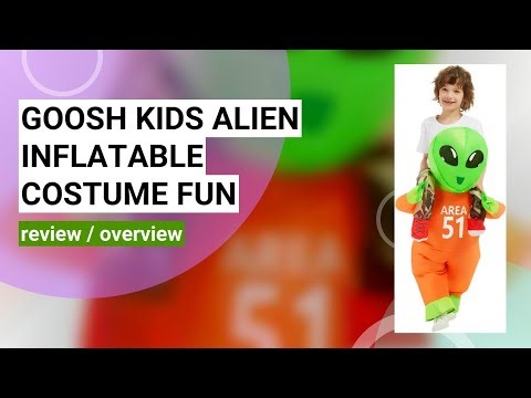 GOOSH Inflatable Alien Costume for Kids: Honest Review & Halloween Fun!