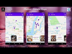 Flutter Tutorial - Flutter Google Maps