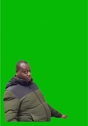 Guy Staring Meme Green Screen CapCut Template