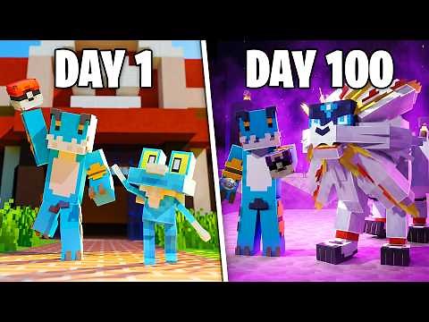 I Spent 100 Days In The New Minecraft Cobblemon Update... It Was AMAZING!