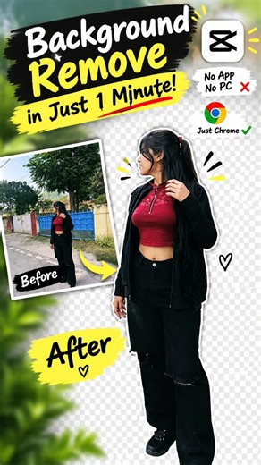 Remove Background in 1 Minute 🔥 No App, No PC | Chrome Trick #shorts
