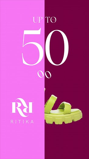 Up to 50% SALE now on Ritika SS23 collection. Available at all our branches and online.Shipping worldwideYou can shop online on our website (www.ritikashoes.com) or on our WhatsApp ( 961 81 737 529)https://wa.me/96181737529 | Ritika