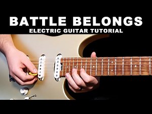Battle Belongs (Electric Guitar Tutorial) Line 6 Helix, HX Stomp, HX Effects, POD Go Patch