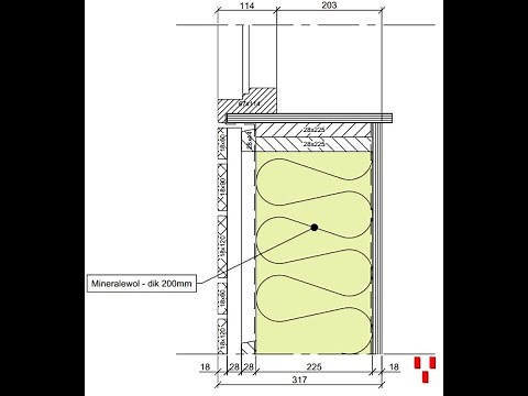 Zachte Isolatie tekenen in AutoCAD