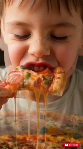 Cheesy Pizza ASMR 🍕 | Satisfying Eating Sounds | No Talking | Mouth Watering Food Video #asmr #ai