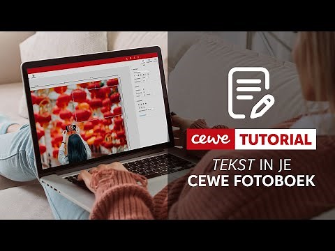 Tekst in je CEWE FOTOBOEK