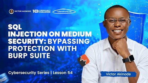 Victor Akinode s 100 Days Cybersecurity Challenge: SQL Injection on DVWA | Abah Austus Chinedu posted on the topic | LinkedIn