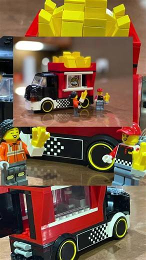 @LEGO added a new food truck and I’m in love. The new French fries will go well with the hamburger truck. I’d love to see a taco truck, BBQ sandwich, etc. Let me know in the comments what food truck you’d like to see. #fries #foodtruck