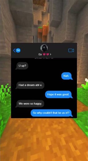 "Being without you is scarier..." - Too late. 💔👋 #Shorts