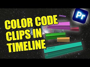 How To Color Code Clips In Premiere Pro