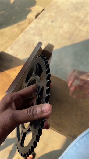 Rolon chain sprocket brass coated for r15 #iphone16 #automobile #yamahamt15modificationstutas #r15