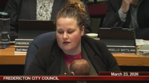 Councillor hopes bringing baby to meeting inspires other parents to seek office