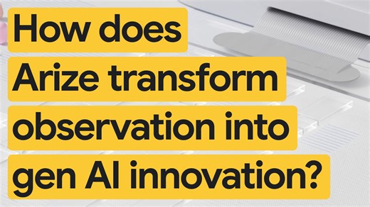 Arize AI is building a new way to evaluate and observe LLM applications with Google Cloud. Learn how Arize AI integrates with #VertexAI to give organizations total visibility into every layer of these applications ↓ | Google Cloud