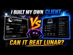 I made my own minecraft launcher using Chatgpt. Can It Beat Lunar Client? 🔥