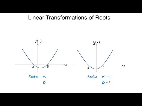 Roots of Polynomials 5 - Linear Transformations