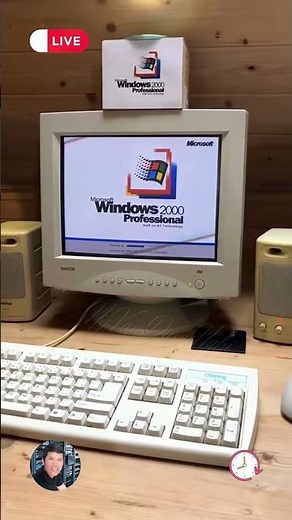 Ngực dòng lịch sử 😊. Hệ điều hành Windows 2000 ( NT 5.0) #windows #caidatmaytinh #pc #computer
