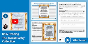 Daily Reading | Poetry: 'Questions for Reflection' Activity Pack (7-11)