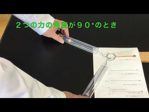 中学３年 理科 力の合成