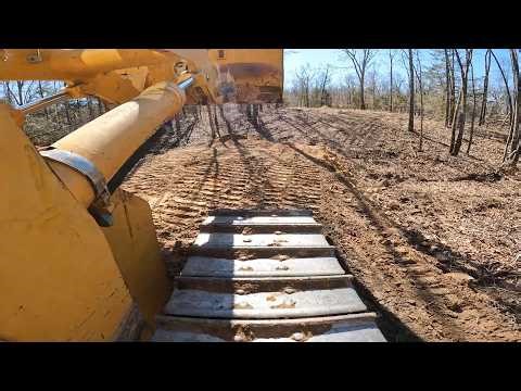 2.4 Cubic Yards Per Bucket! John Deere 655C Tackles Sandstone Ditch Crossing