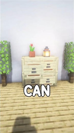 THIS IS HOW YOU BUILD A SIMPLE CUPBOARD IN MINECRAFT 🔥👌#gaming #viral #tutorial #minecraft
