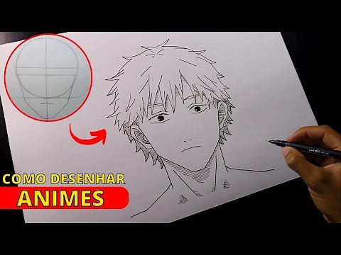QUER APRENDER A DESENHAR? SIGA ESSES PASSOS | Como desenhar Anime