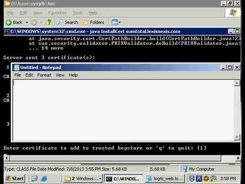 Tomcat: Fixing the error "No more 'unable to find valid certification path to requested target'"