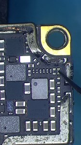 iPhone 8 Plus backlight issue caused by inductor broken, just simply replace a new one. #iPhonerepair #phonerepair #repair #motherboardrepair | REWA Tech