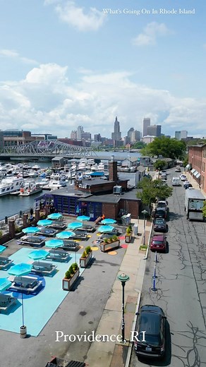 The Providence waterfront on a summer day. ⚓️🌊🍻🏢🌭🏙️ #ProvidenceRI #RhodeIsland #Rhody #PVD #PointStreetBridge ProvidenceSkyline #Providence #WhatsGoingOnInRhodeIsland | What's going on in Rhode Island