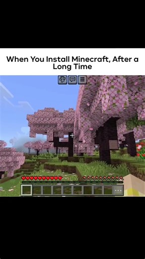 When You Install Minecraft after a long time🙂 | Minecraft