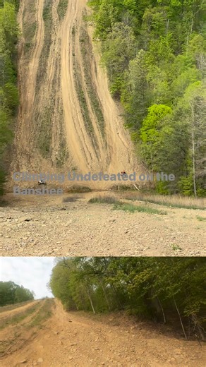 Ray Lynn on Instagram: "Climbing Undefeated regular view and GoPro view on the Banshee. GoPro makes it seem way smoother than what it was!! 😵‍💫 #yamaha #banshee #Kentucky #1806adventures #gopro"
