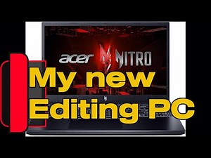 Acer Nitro V15 My New Editing PC UNBOXING #unboxing #acernitrov15 #editing #dji #pov #pcgaming