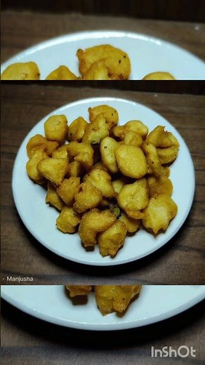 Ricepakoda recipe|how to make rice pakoda|quick snack using rice flour|3 ingredients ricepakoda