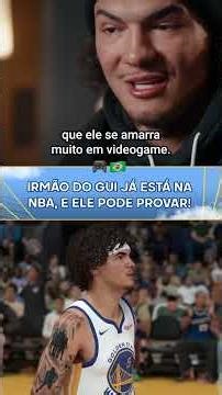 Será que mais um brasileiro vai chegar na NBA? O rosto é muito familiar! 👀🇧🇷 #GuiSantosDoBR #shorts
