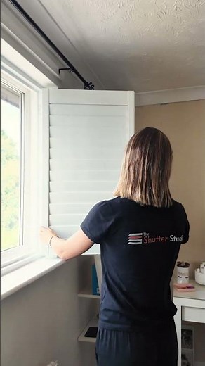 How to operate bifold window shutters | The Shutter Studio #bifoldshutters