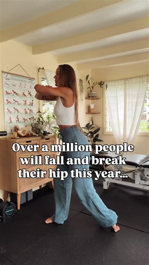 I don’t mean to freak you out completely, but I think this should scare you. A lot of older people die, not even from the hip fracture, but from dehydration lying immobile on their floor after they fall unable to get up. Teaching yourself how to connect your feet to your glutes seems good, but it’s literally life saving as we age. Can you get up and down a bunch of time like this without letting your glutes fall, your hip jam forward (why it needs replacing) or your weight shift on your foot? I 