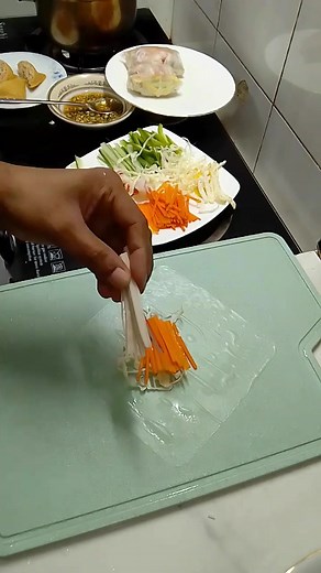 Vietnam roll #food #cooking #recipe #foryoupage #foryou #for #typ #trending #viral @TikTok Bangladesh