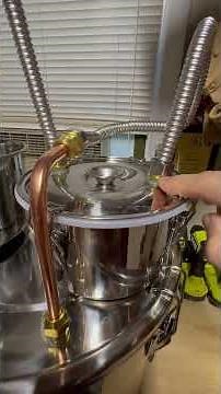 How to assemble the Vevor 8 gallon still with thumper keg