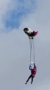 247K views · 1.7K reactions | 50m/165ft Rolling Over a Hot Air Balloon 﫣 Another angle of the jump we did in our last air show ✌ @ivodkarakashev廒 #basejump #basejumping #hotairballoons #aerials #flips #balloon #balloonskydive #hotairballoon #jumping #jump #skydive | Skydiving Adventures | Facebook