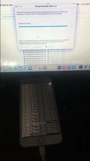 Passcode bypass with signal | Broque Ramdisk PRO Mac