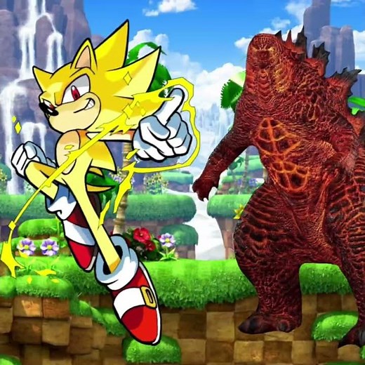 Sonic vs Godzilla