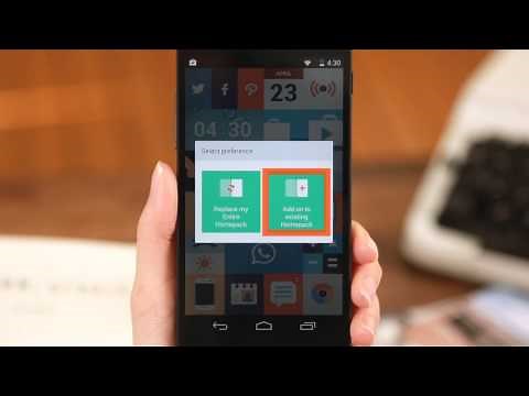How to Use Homepack Buzz on Buzz Launcher