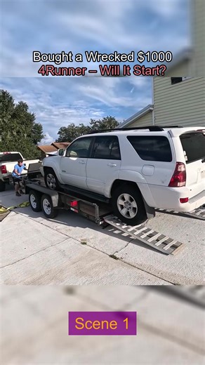 #4RunnerBuild#WreckedToRescued#Toyota4Runner#CarRebuild#JunkyardParts