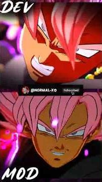 Goku black MOD VS OFFICIAL - Which Did Best?🔥#goku #dbz #sparkingzero #vegito #trendingshorts