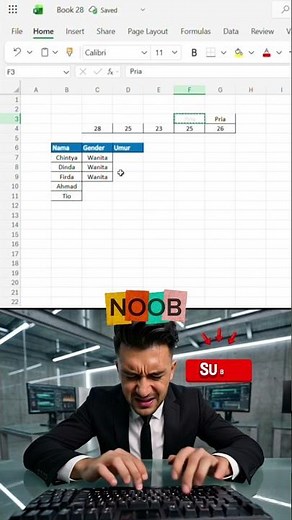 Quick way to change table format in Excel 👍 ⚡️#excel #shorts